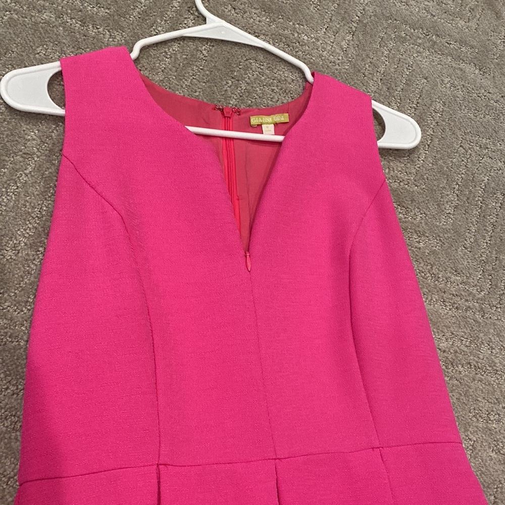 Gianni Bini medium hot pink dress - Picture 2 of 8